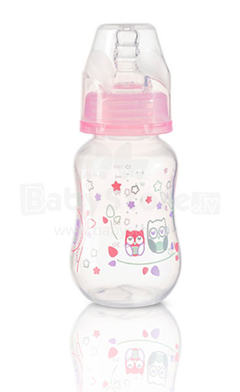„BabyOno Art.400“ butelis su silikoniniu dangteliu 120ml