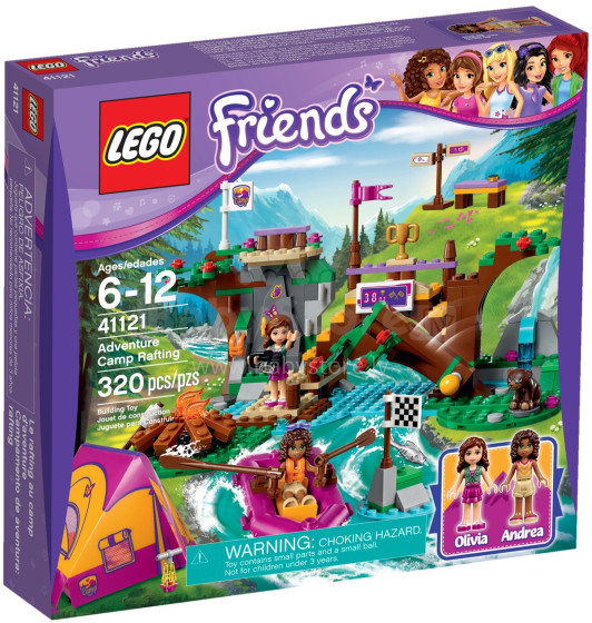 „Lego Friends“ 41121 str. Konstruktoriaus sporto stovykla