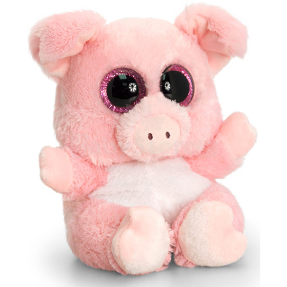 KeelToys Animotsu Piggy Art.SF0434K  Высококачественная  мягкая, плюшевая игрушка Свинка