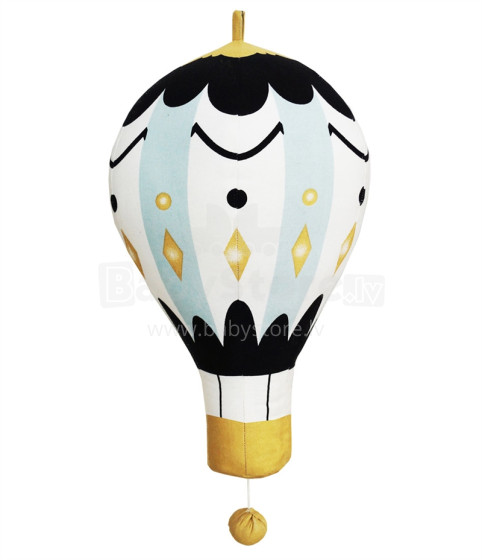 „Elodie Details“ muzikinis žaislas - „Moon Balloon“ didelis minkštas žaislas su muzika