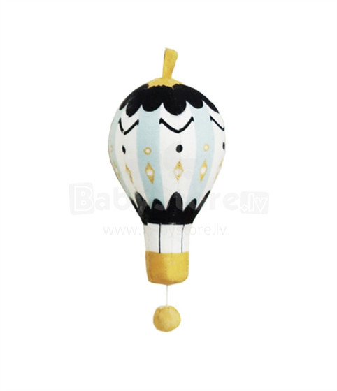 Elodie Details Musical Toy - Moon Balloon Small Mīksta rotaļlieta ar mūziku