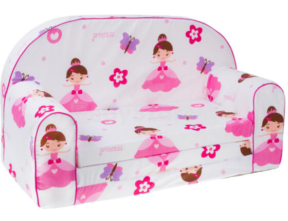 „Capri Princess“ vaikiškos sofos minkšta sėdimoji sofa 100cm