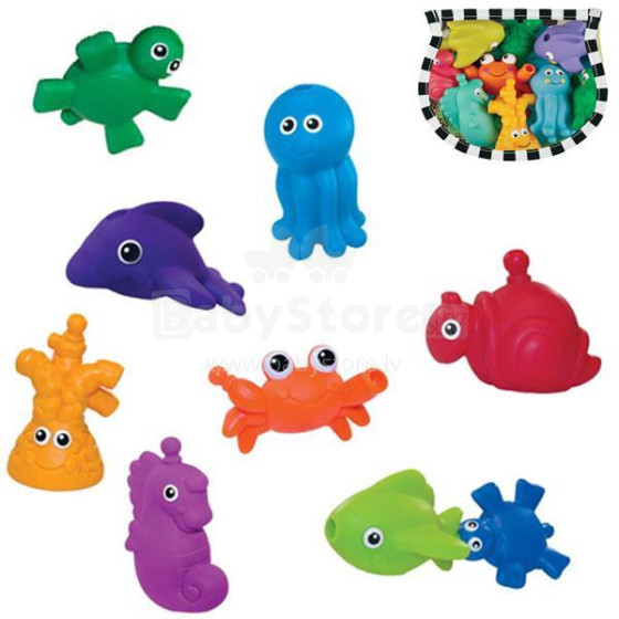 Sassy Snap and Squirt Sea Creatures Art.S-10027