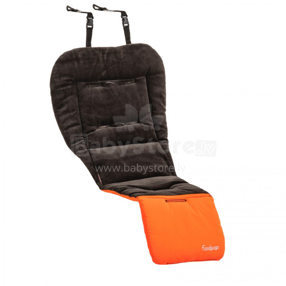 „Emmaljunga '17“ minkštų sėdynių kilimėliai Art. 6722 Neon Orange Orange minkštas įdėklas vežimėliui