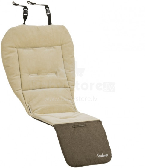 Emmaljunga Soft Seat Pad Art. 62813 Outdoor Olive Mīksts ieliktnis ratiņiem