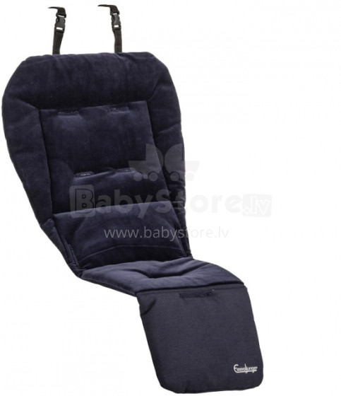 „Emmaljunga“ minkštas sėdynių kilimėlis Art. 62701 „Navy“ minkštas įdėklas vežimėliui
