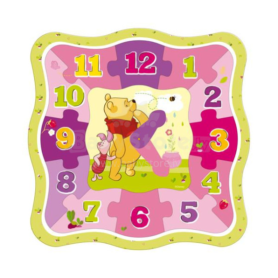 Brimarex Art.6652 Winnie Pooh Koka attīstoša puzle/pūlkstens