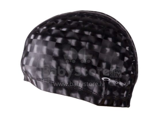 „Spokey Torpedo“ 3D menas. 837547 Aukštos kokybės silikoninė baseino (plaukimo, plaukimo kepurės) kepurė