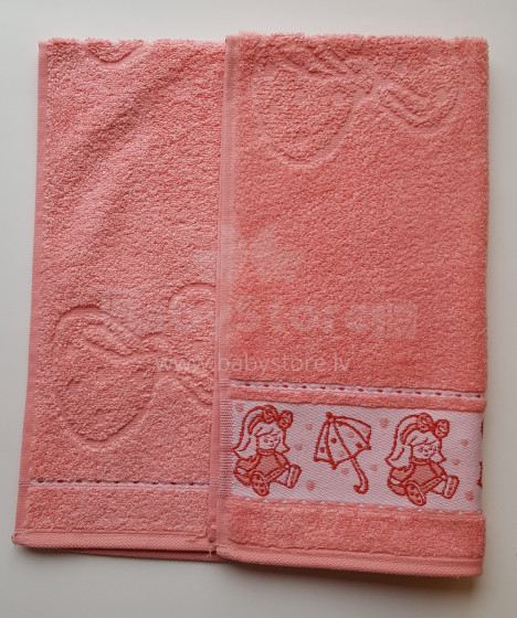 „Baltic Textile“ kilpiniai rankšluosčiai „Super Soft“ Vaikiški medvilniniai kilpiniai rankšluosčiai 50x70 cm