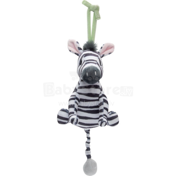 Bebejou Musical Toy Zebra  Art.307055 Rotaļlieta velūra ar mūziku Zebra