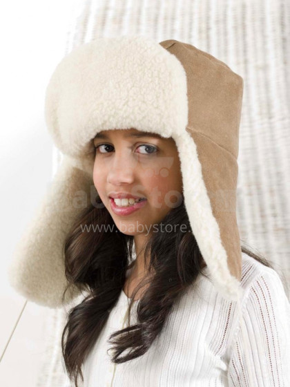 Eco Wool Siberian Junior Velour Art.1352 Bērnu cepurīte  no merino vilnas  (50-52)