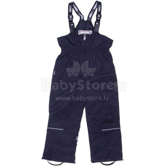 LENNE '16 Mix 15351B/229 Утепленные термо штаны [полу-комбинезон] для детей (Размеры 86 см)