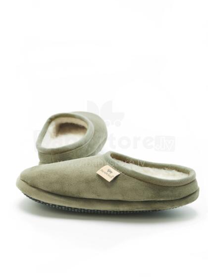 „Eco Wool Modo Velour“, 21142 sp. 20, stilingos merino vilnos šlepetės (35–46)