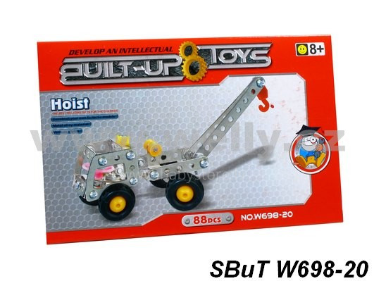 Built-up Toys W698-20 Hoist Metaliskais konstruktors 