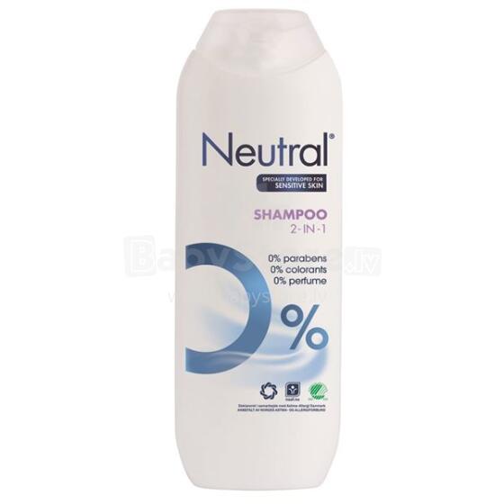 Neutralus kūno priežiūros šampūnas 2in1 250ml 285211
