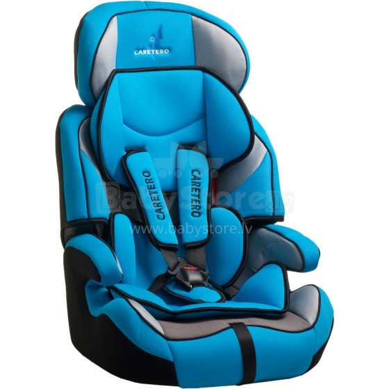 Caretero Falcon Blue Art. W-272 vaikiška kėdutė automobiliui (9-36 kg)