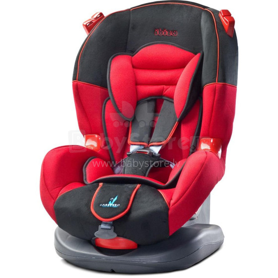 Caretero Ibiza Red  Art.W-268 Bērnu autokrēsls (9-25 kg)