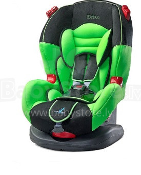 Caretero Ibiza Green Art. W-268 vaikiška kėdutė automobiliui (9-25 kg)