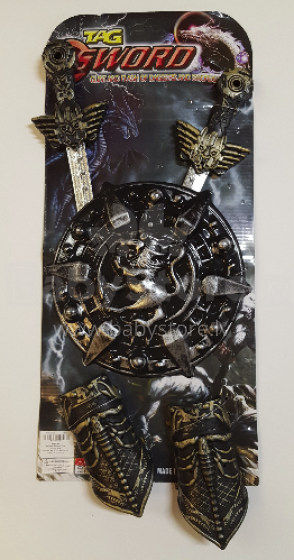Žaislų fabrikas Art.ZW838-2 Kardas su skydu