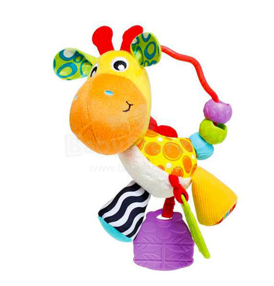 Playgro Art.0186161 Barškučio žirafa