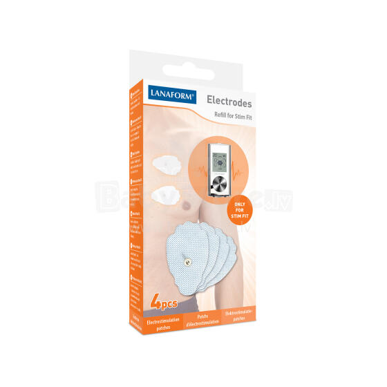 LANAFORM LA10020101 BODY STIM FIT 4 elektrodų rinkinys