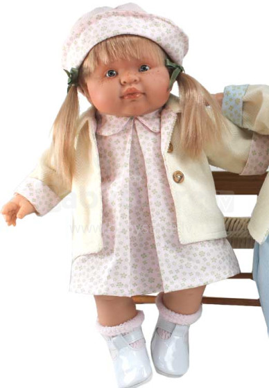 „Magic Baby Art.35036“ lėlės mergaitė su rausva suknele, 36 cm