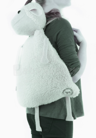 Eco Wool Art.1180 Col.Light Grey  Детский рюкзачек из натуральной овчинки