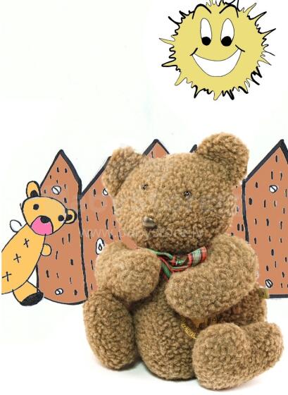 „Eco Wool Beary“ 1417-74 minkštas žaislas iš natūralios vilnos