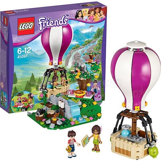 „Lego Friends“ 41097 str. „Heartlake“ oro baliono konstruktoriaus balionas