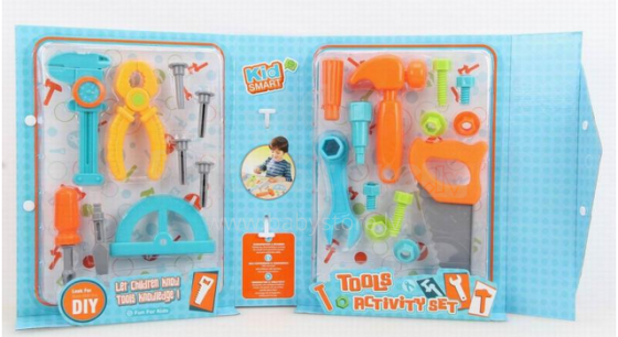 „Kid Smart 1077206“ įrankių veiklos rinkinys Žaislų įrankių rinkinys