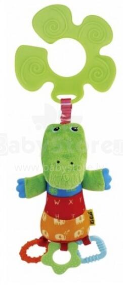 K's Kids Funky vežimėlis Pals - CrocoBloco Art. KA10619 CrocoBloco pakabinamas vystomasis žaislas