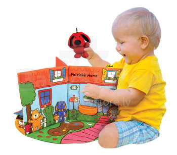 „K's Kids“ Patriko namai (3D veiklos knyga), KA10745 „Soft book“ kūrimas