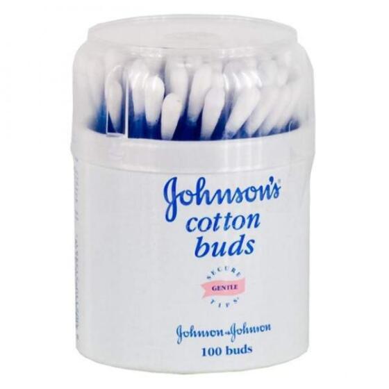 Johnsons Baby Art. H603027 medvilniniai tamponai kūdikiams po 100 vnt