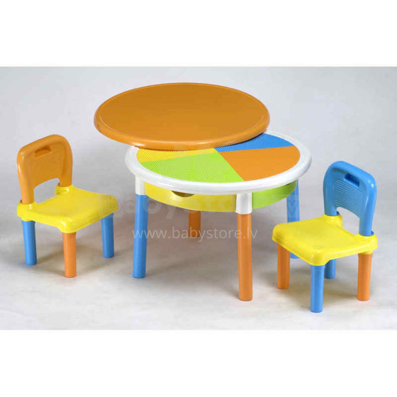 Tega Baby Building Set Art.692 Color Детский комплект,столик+ 2 стульчика