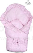 MimiNu Kropki Хлопковый конвертик одеялко для выписки (для новорождённого) 80х80 см