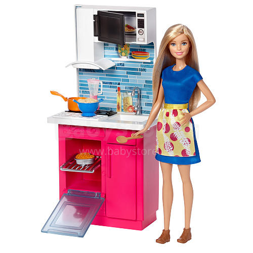 „Mattel Barbie“ baldų straipsnis. DVX51 rinkinys