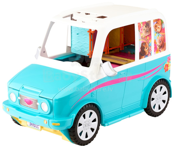 Mattel Barbie Art.DLY33 Раскладной фургон для щенков Барби