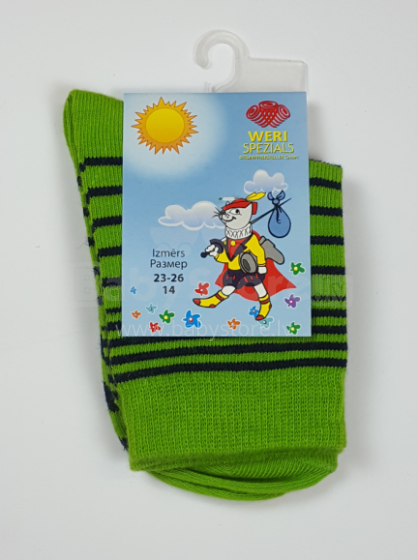 Weri Spezials Art.90379 Vaikiškos kojinės iš medvilnės