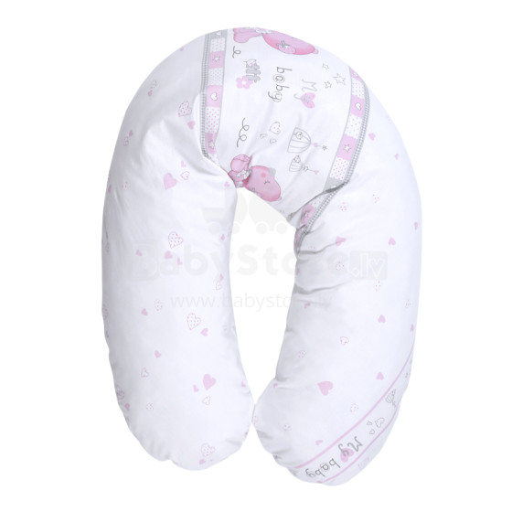 Lorelli&Bertoni Pillow  Pink  Art.2081006  Многофункциональная подушка для беременных и кормящих 190 cm