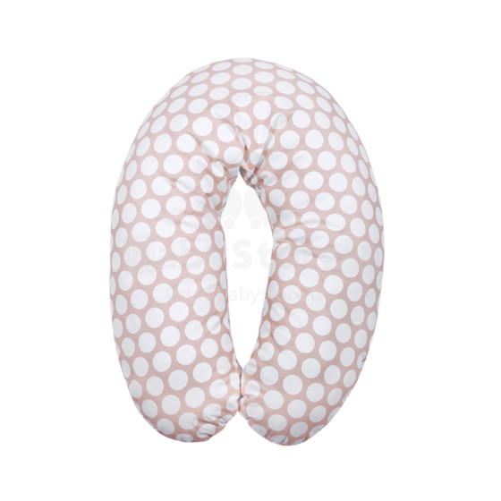 Lorelli&Bertoni Pillow Beige Circles  Art.2081006  Многофункциональная подушка для беременных и кормящих 190 cm