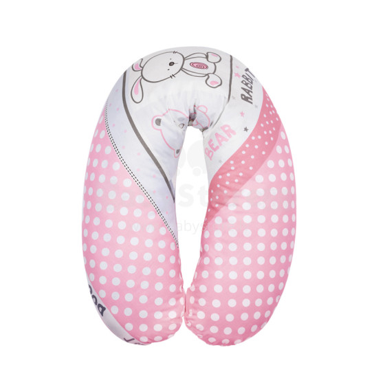 Lorelli&Bertoni Pillow Friends Pink  Art.2081006  Многофункциональная подушка для беременных и кормящих 190 cm