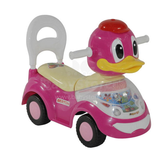 Lorelli&Bertoni Duck Pink Art.1005017 Машинка-Ходунок-Каталка