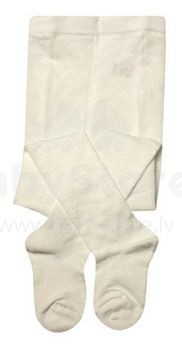 Weri Spezials 91263 Cream Kids cotton tights (56-160 sizes)