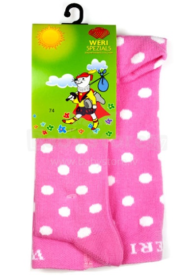 Weri Spezials Art.91264 kids cotton tights 56-160 sizes