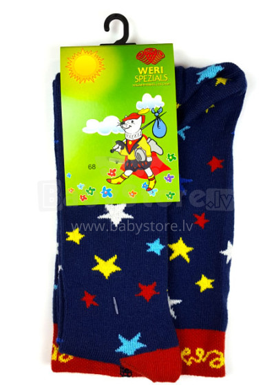 Weri Spezials Art.91220 Kids cotton tights 56-160 sizes