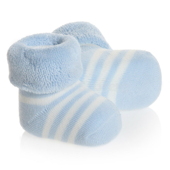 Natūralios ekologiškos medvilninės kojinės „La Bebe ™“. 81009 Natūralios medvilninės kojinės kūdikiams