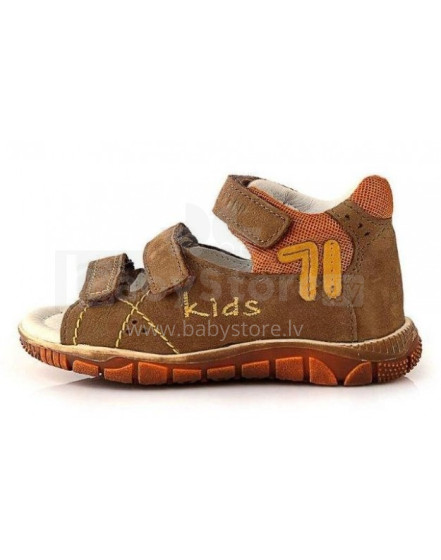 D.D.Step (DDStep) Art.K330-8(M)  Chocolate Ekstra komfortabli puišu sandalītes (19-30)