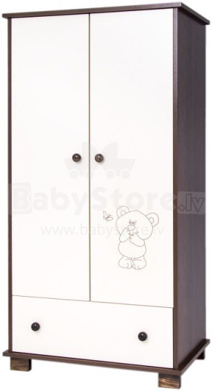 Drewex Bear&Butterfly Ecru Art.91714  Шкаф для детской комнаты