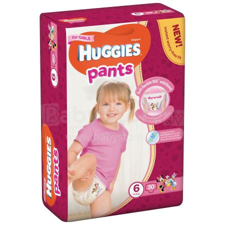 Huggies Jumbo Pack Girls Art.41564302 Tрусики-подгузник 15-25кг,30 шт