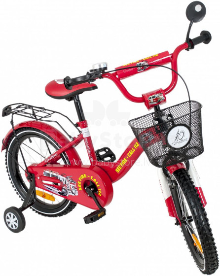 „Elgrom Tomabike 18 BMX Car Speed Red Art.0399“ vaikiškas dviratis (dviratis)